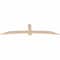 Ekena Millwork Bellingham Smooth Timber Gable Bracket, Douglas Fir, 96"W x 24"H x 1 1/2"D x 5 1/2"F, 6/12 Pitch GBW096X24X0206BEL00SDF - alternate 3